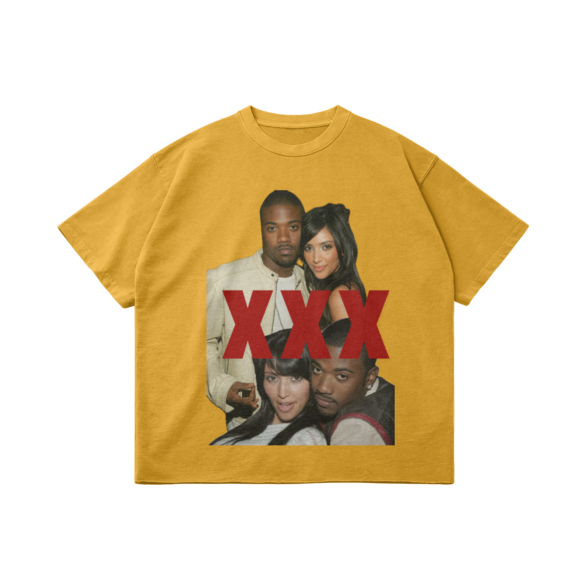 KIM K & RAY J Tee
