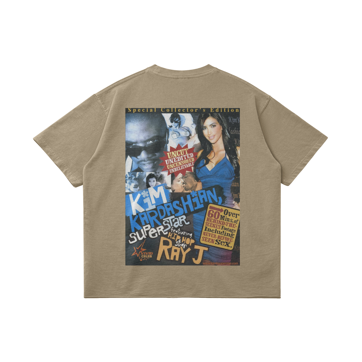 KIM K & RAY J Tee