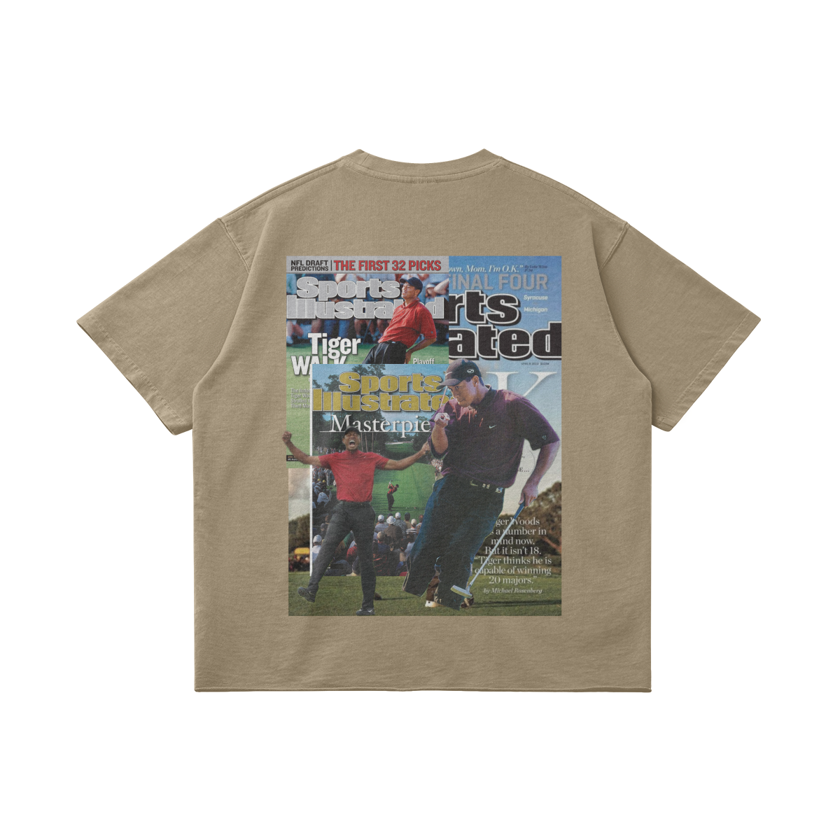 Tiger Woods Tee x2