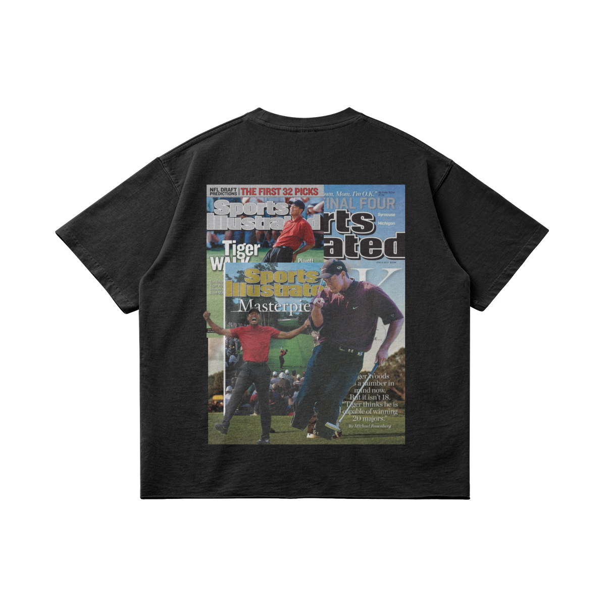 Tiger Woods Tee x2
