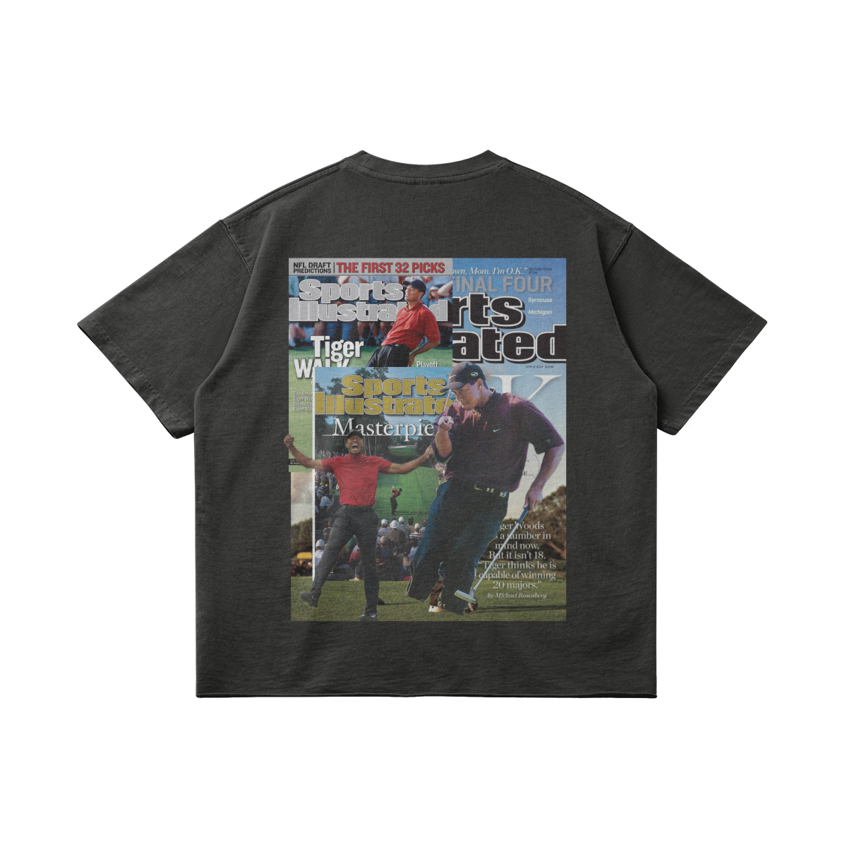Tiger Woods Tee x2