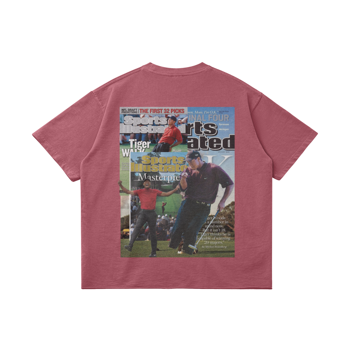 Tiger Woods Tee x2
